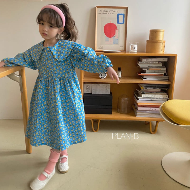 Plan B - Korean Children Fashion - #fashionkids - Yellow Flower One-piece - 9