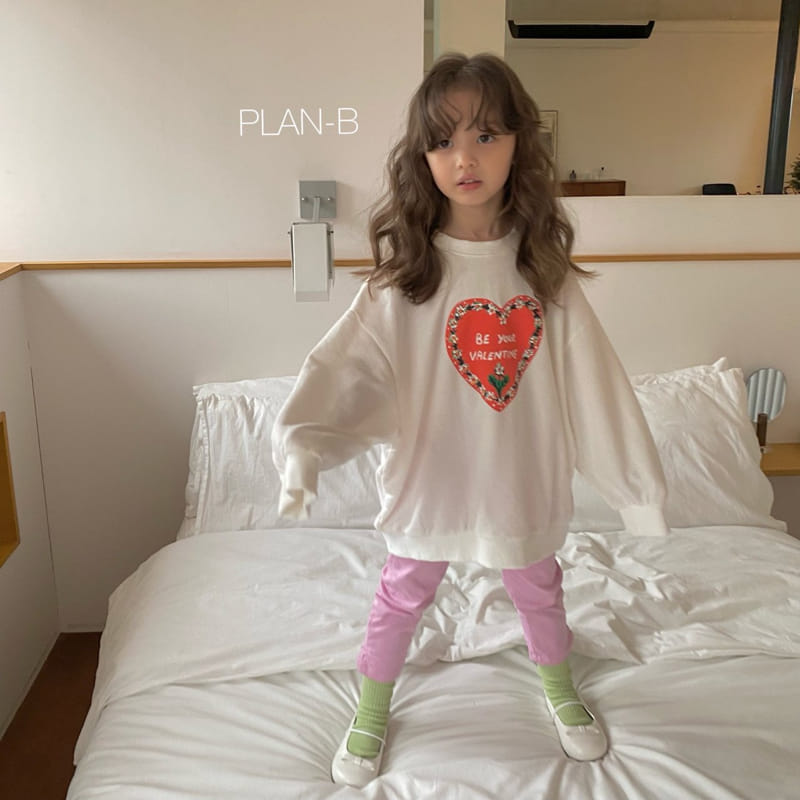 Plan B - Korean Children Fashion - #fashionkids - Heart Paint Sweatshirt - 5