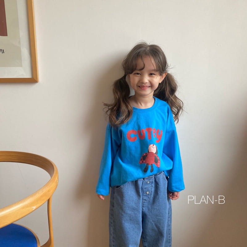 Plan B - Korean Children Fashion - #fashionkids - Cuty Paint Tee - 2