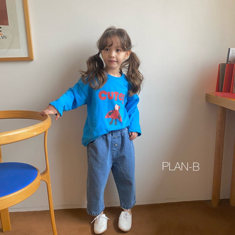 Plan B - Korean Children Fashion - #kidsshorts - Cuty Paint Tee - 3