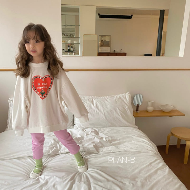 Plan B - Korean Children Fashion - #kidsstore - Heart Paint Sweatshirt - 7