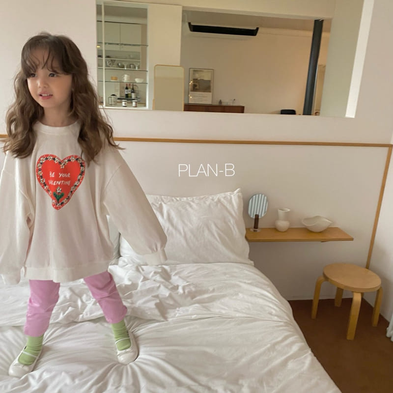 Plan B - Korean Children Fashion - #kidzfashiontrend - Heart Paint Sweatshirt - 8