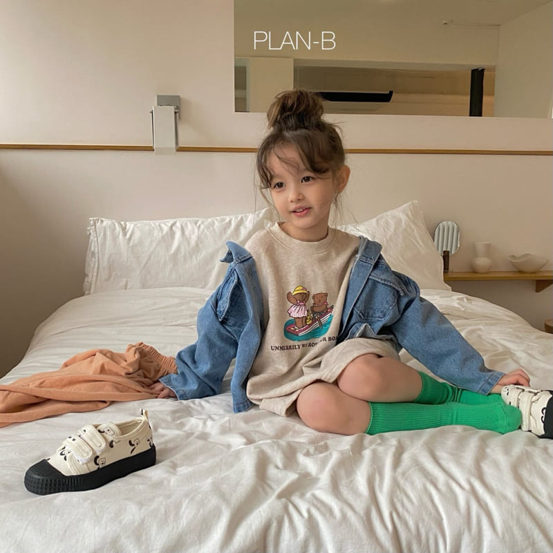 Plan B - Korean Children Fashion - #kidsstore - Boat Bear Tee - 4