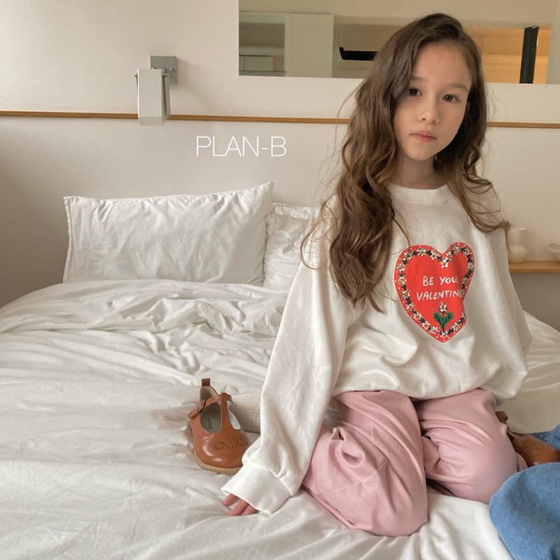 Plan B - Korean Children Fashion - #littlefashionista - Heart Paint Sweatshirt - 10