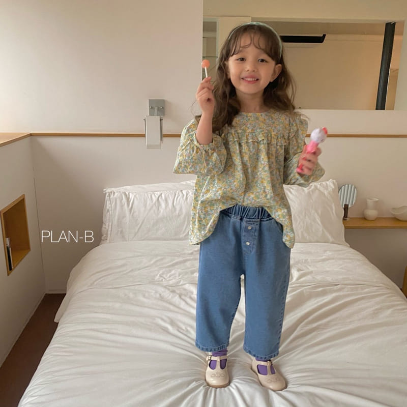 Plan B - Korean Children Fashion - #magicofchildhood - Spring Frill Blouse - 3