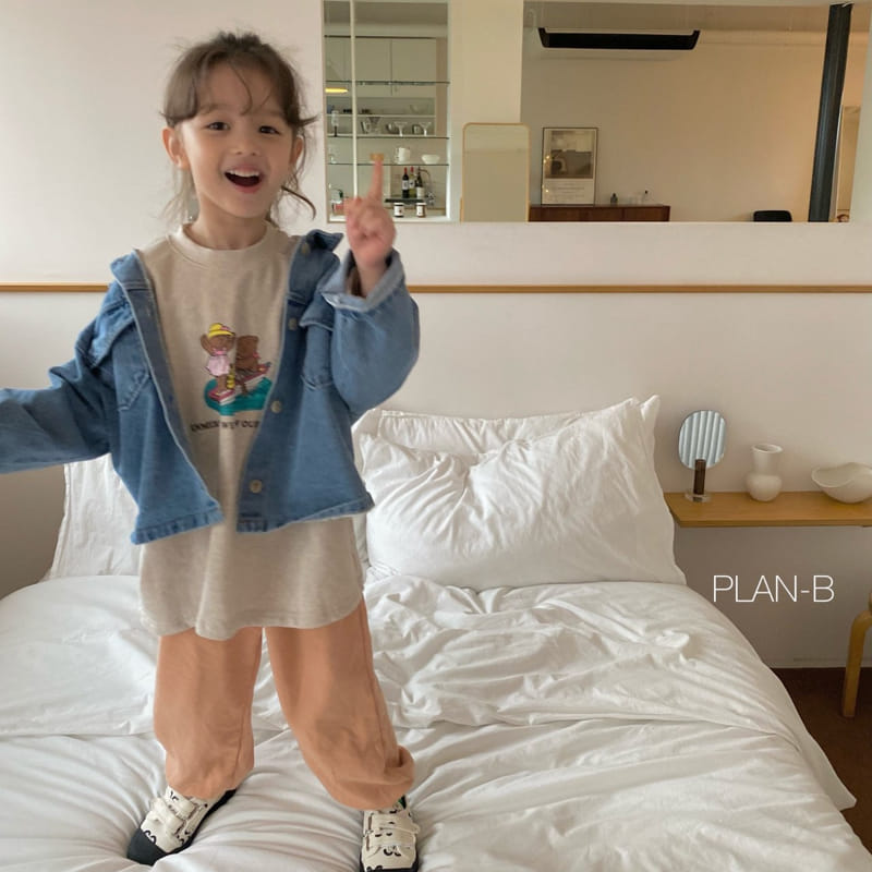 Plan B - Korean Children Fashion - #magicofchildhood - Boat Bear Tee - 7