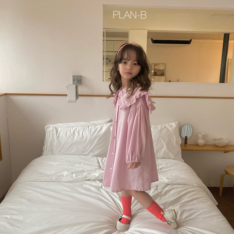 Plan B - Korean Children Fashion - #minifashionista - Spring Collar One-piece