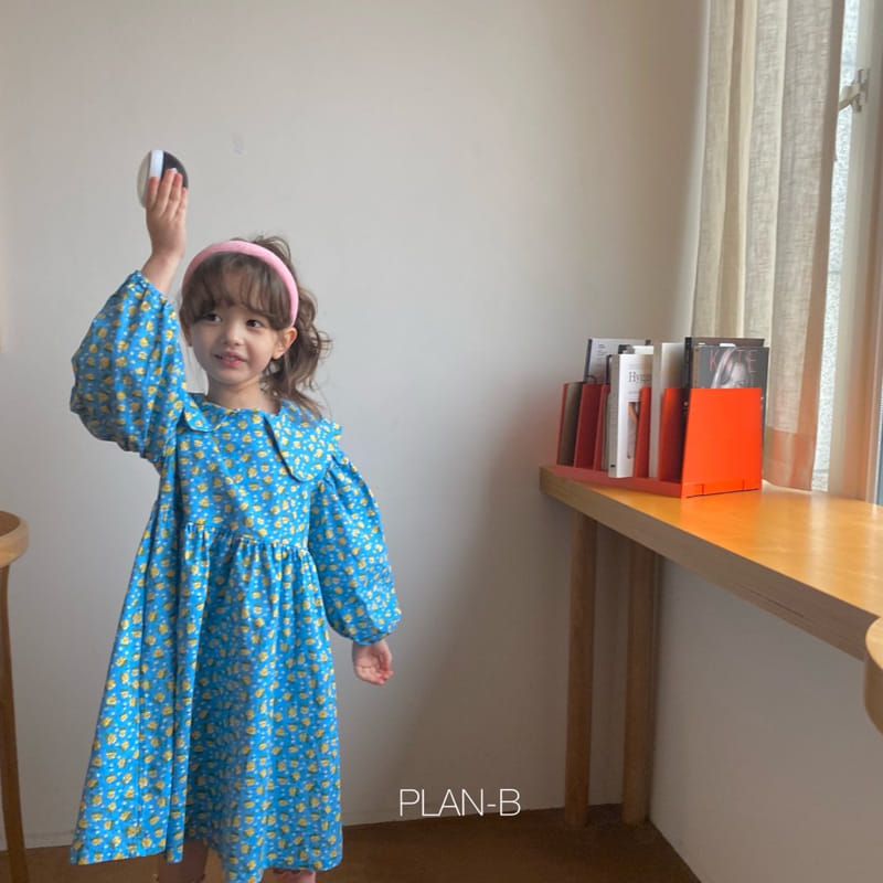 Plan B - Korean Children Fashion - #prettylittlegirls - Yellow Flower One-piece - 3