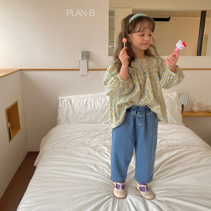Plan B - Korean Children Fashion - #prettylittlegirls - Spring Button Jeans - 6
