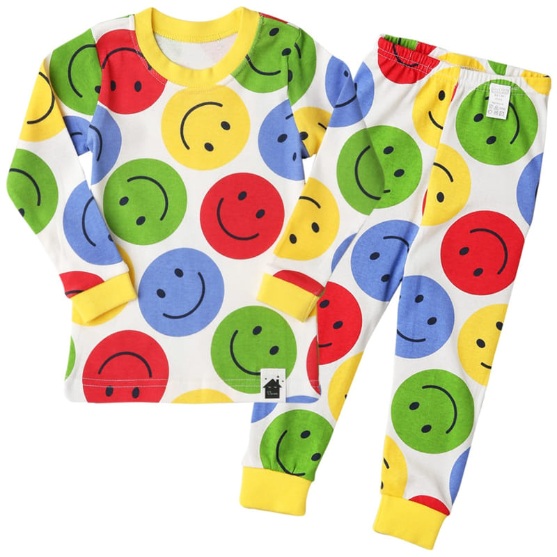 Puco - Korean Children Fashion - #fashionkids - 30 Fraise Slim Fit Long  Color Smile  Easywear