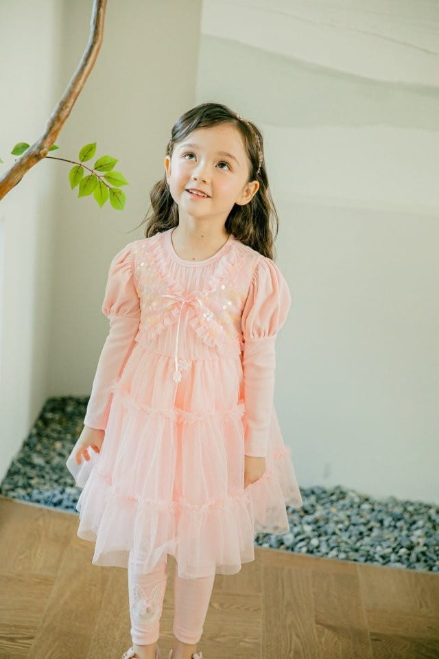 Pudding - Korean Children Fashion - #Kfashion4kids - Vest One-piece - 2