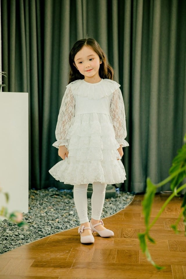 Pudding - Korean Children Fashion - #childofig - Cancan One-piece - 12
