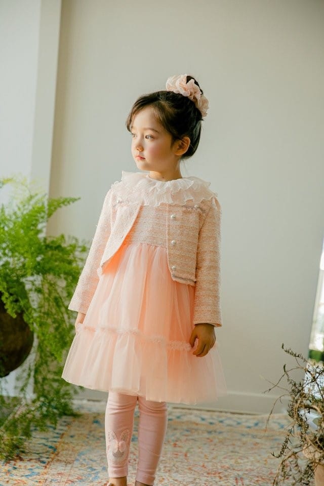 Pudding - Korean Children Fashion - #kidsshorts - Ensemble Top Bottom Set - 3