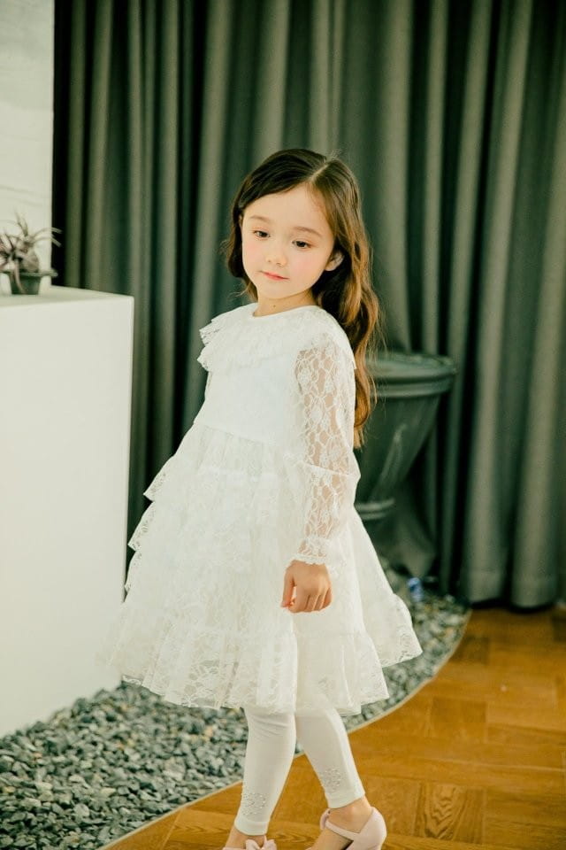 Pudding - Korean Children Fashion - #todddlerfashion - Cancan One-piece - 9