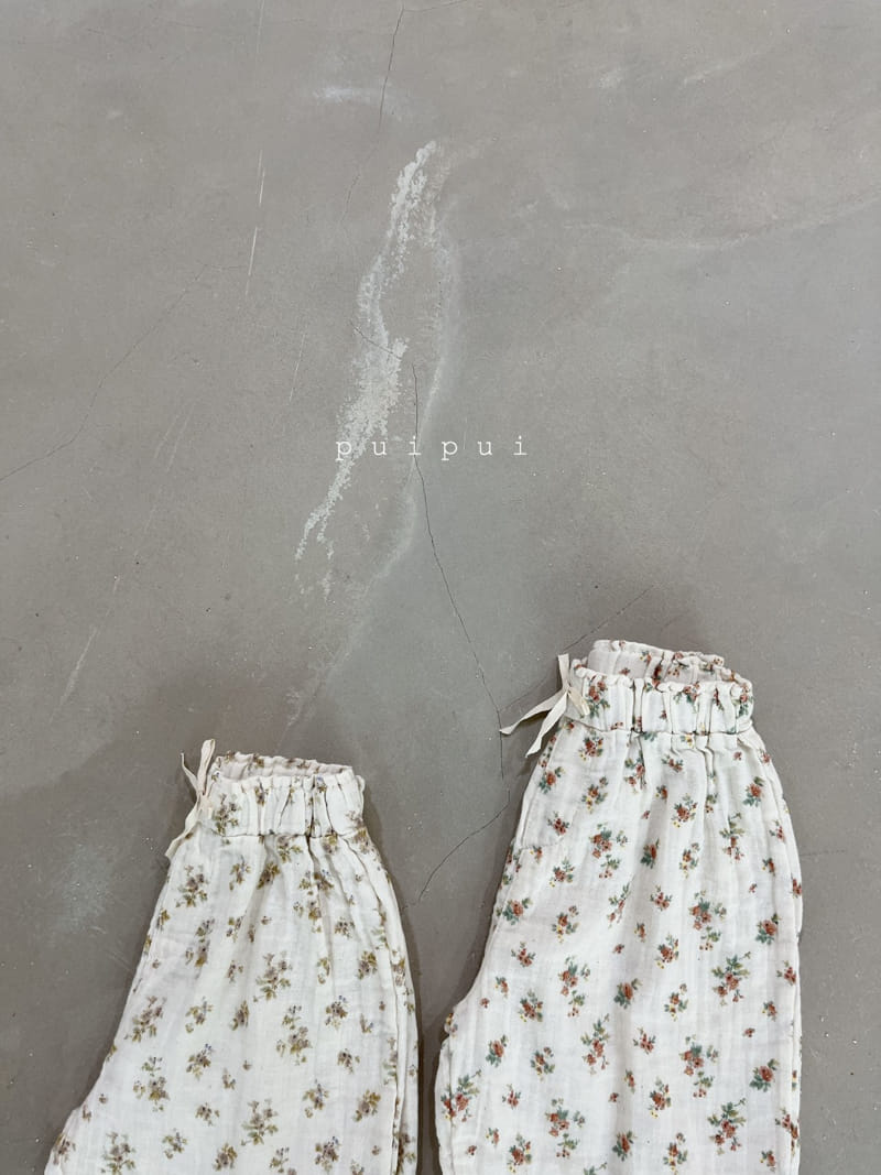 Puipui - Korean Baby Fashion - #babylifestyle - Lucy Flower Pants - 7