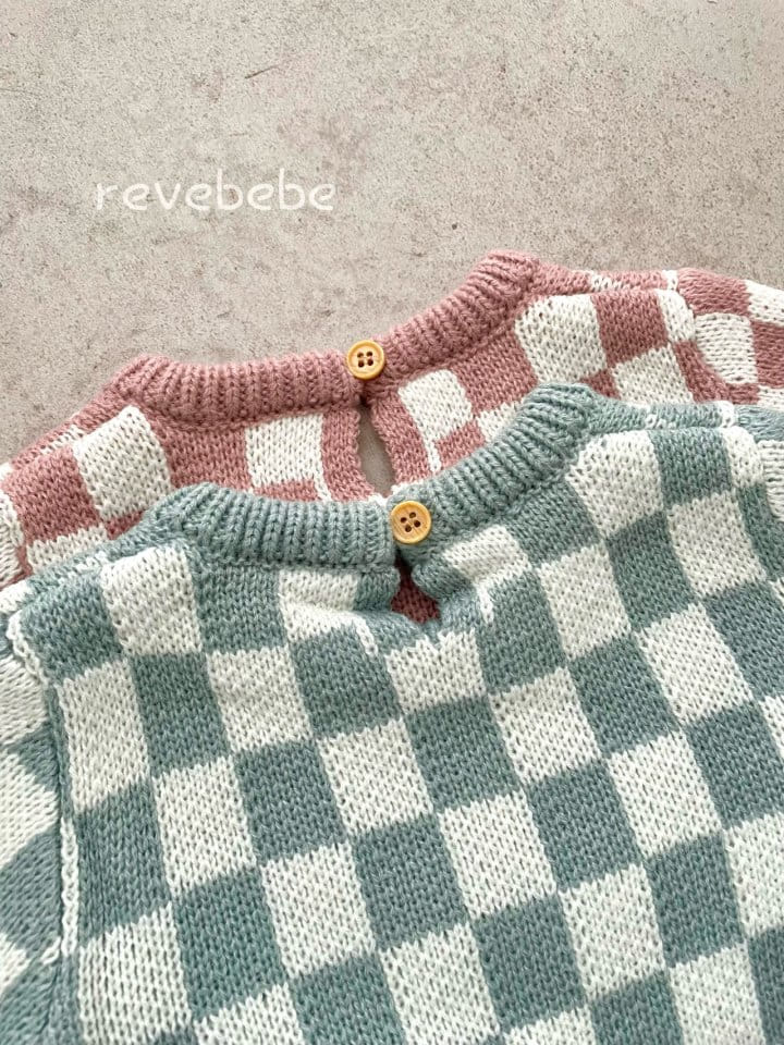 Reve Kid - Korean Baby Fashion - #babyclothing - Bebe Spring Check Bodysuit - 2