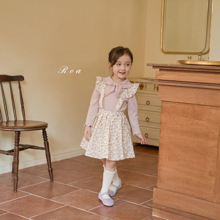 Roa - Korean Children Fashion - #childrensboutique - Coco Dungarees Skirt - 11