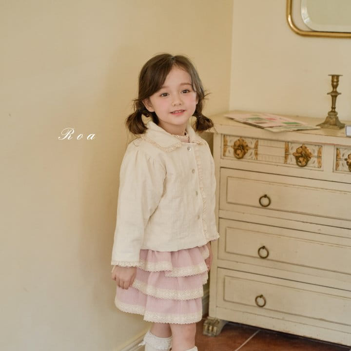 Roa - Korean Children Fashion - #kidzfashiontrend - Frill Jacket - 12