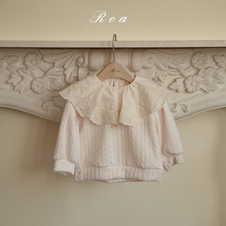 Roa - Korean Children Fashion - #kidzfashiontrend - Embroidery Sweatshirt - 11