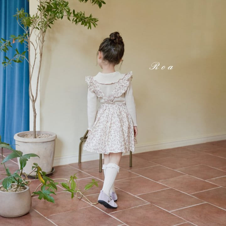 Roa - Korean Children Fashion - #minifashionista - Coco Dungarees Skirt - 5