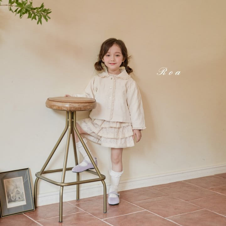 Roa - Korean Children Fashion - #prettylittlegirls - Frill Jacket