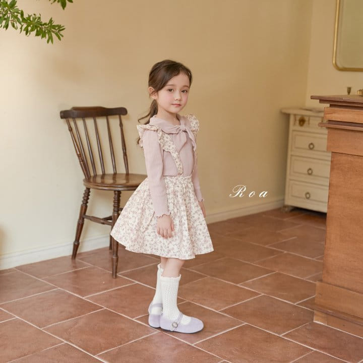 Roa - Korean Children Fashion - #toddlerclothing - Coco Dungarees Skirt - 8
