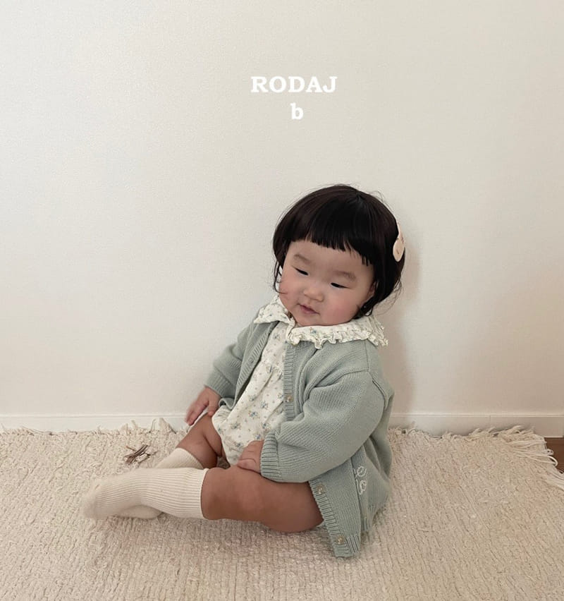 Roda J - Korean Baby Fashion - #babyboutiqueclothing - Beeb Pona Bodysuit - 8
