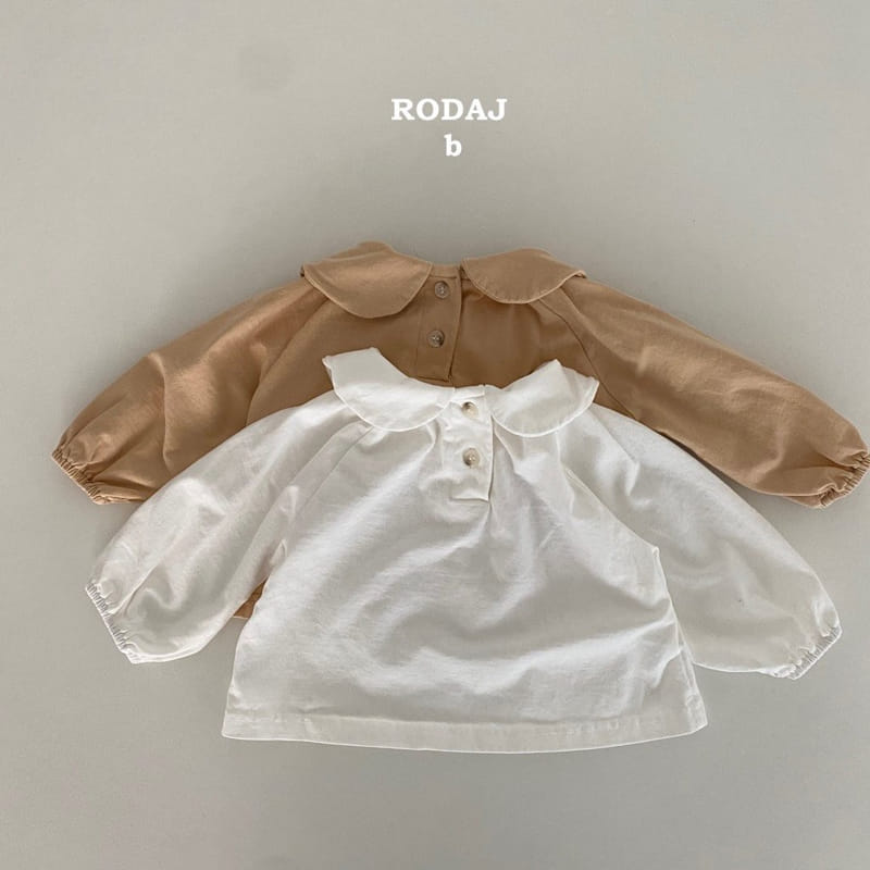 Roda J - Korean Baby Fashion - #babywear - Bebe Colly Collar Tee