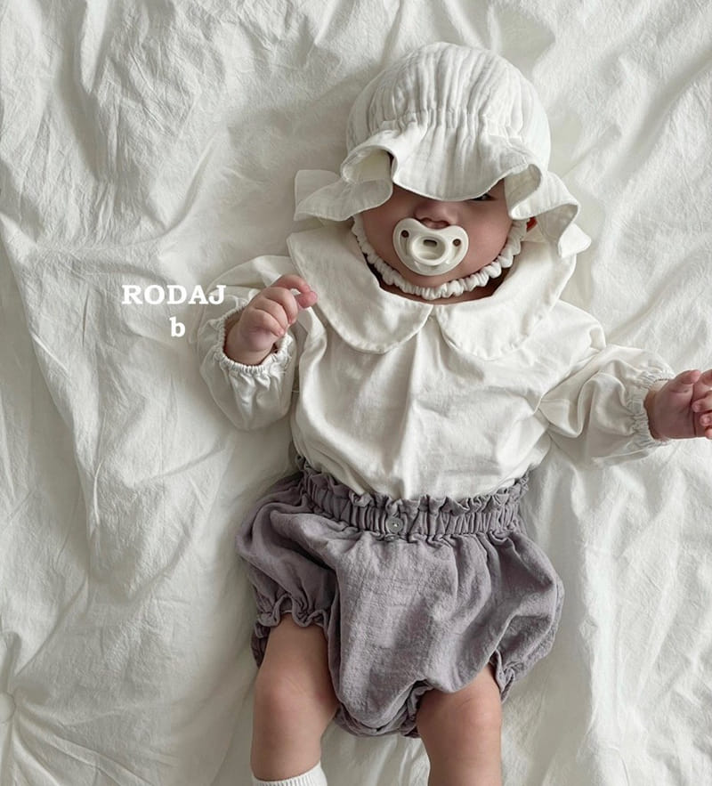 Roda J - Korean Baby Fashion - #onlinebabyshop - Bebe Colly Collar Tee - 3