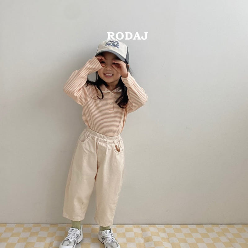 Roda J - Korean Children Fashion - #Kfashion4kids - Peace Collar Tee - 11