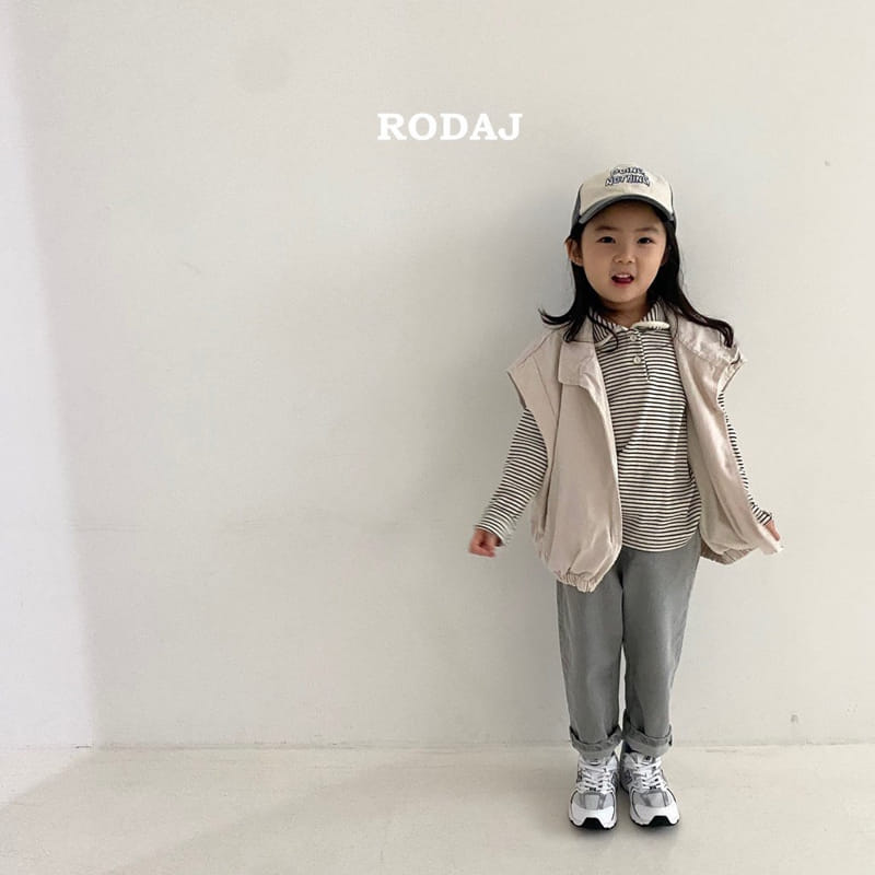 Roda J - Korean Children Fashion - #childofig - Peace Collar Tee - 3