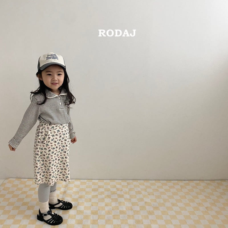 Roda J - Korean Children Fashion - #fashionkids - Peace Collar Tee - 7