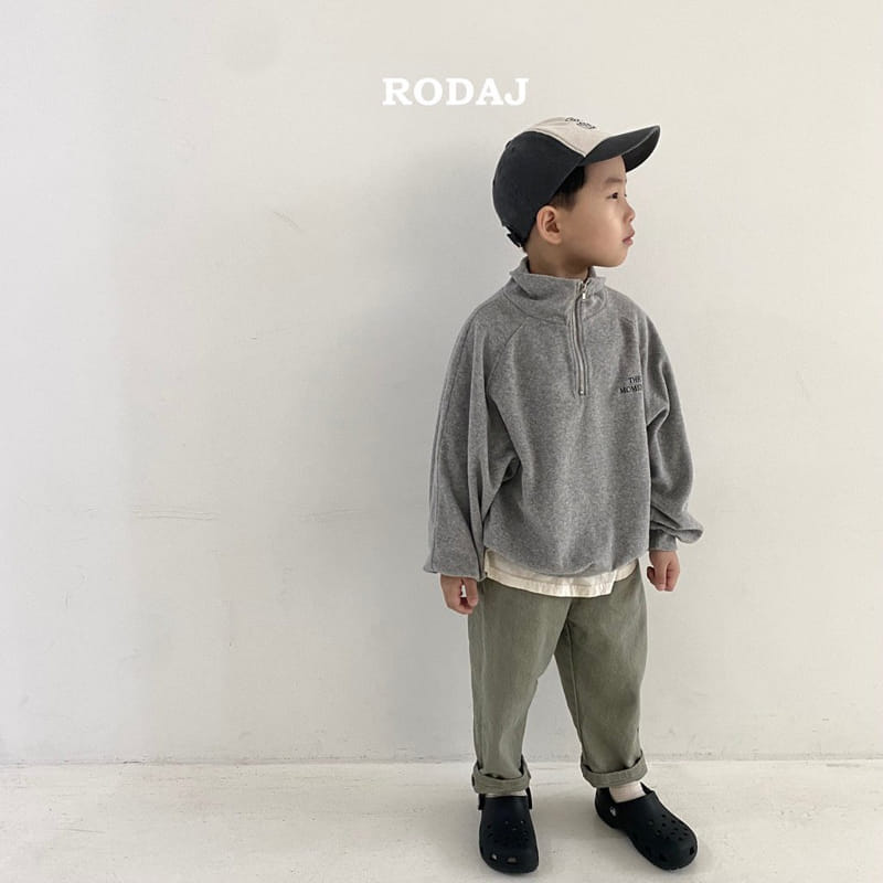 Roda J - Korean Children Fashion - #kidsshorts - The New Half Zip-up - 6