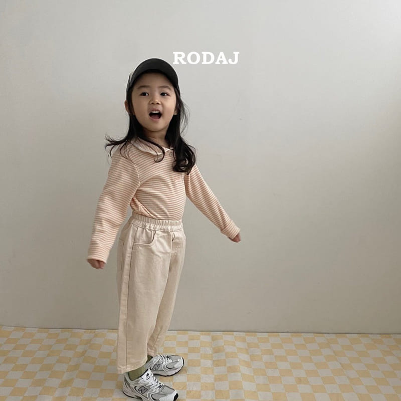 Roda J - Korean Children Fashion - #kidsstore - Peace Collar Tee - 9