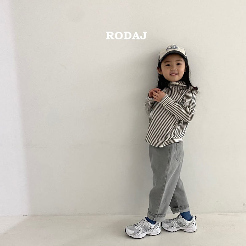Roda J - Korean Children Fashion - #prettylittlegirls - Peace Collar Tee