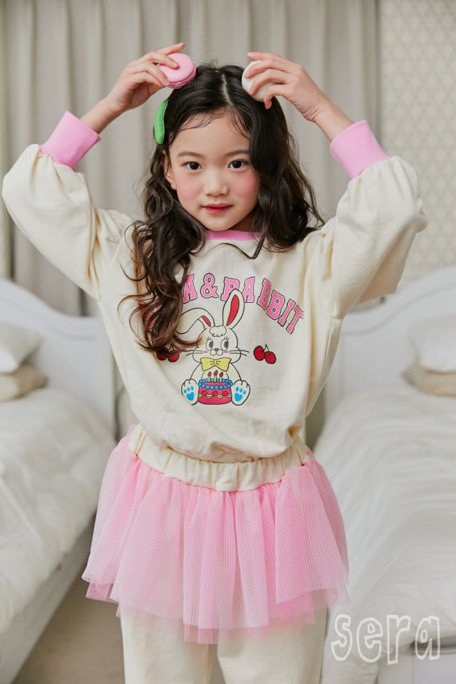 Sera - Korean Children Fashion - #Kfashion4kids - Sailor Puff Rabbit Set - 7