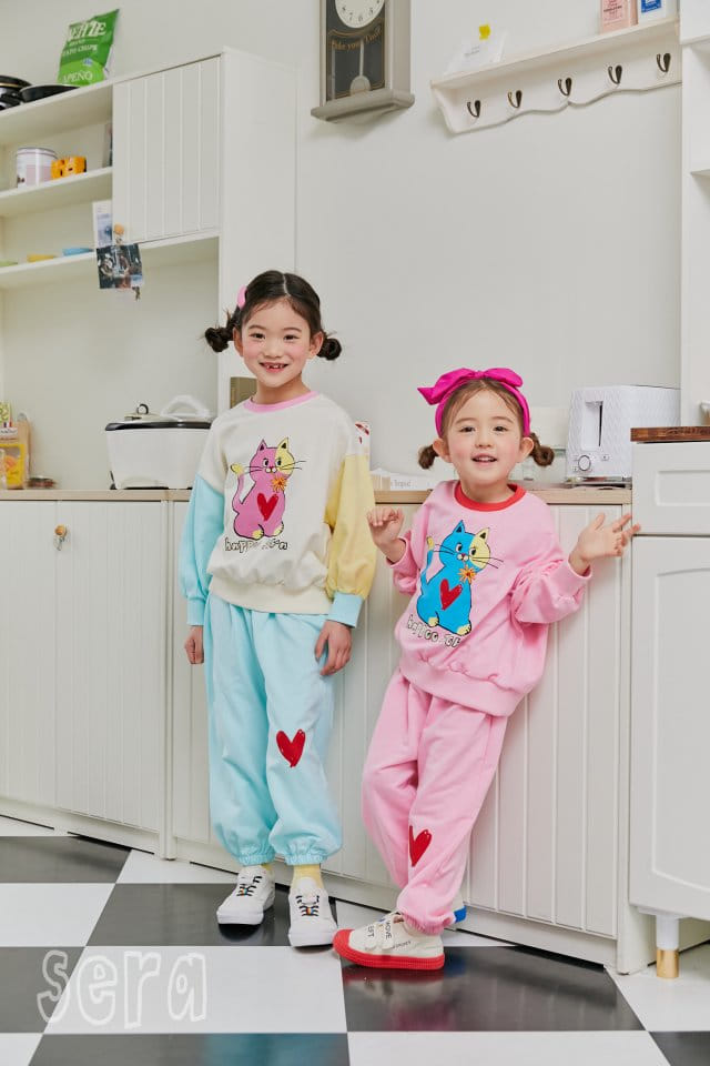 Sera - Korean Children Fashion - #kidzfashiontrend - Kitty Sweatshirt - 4