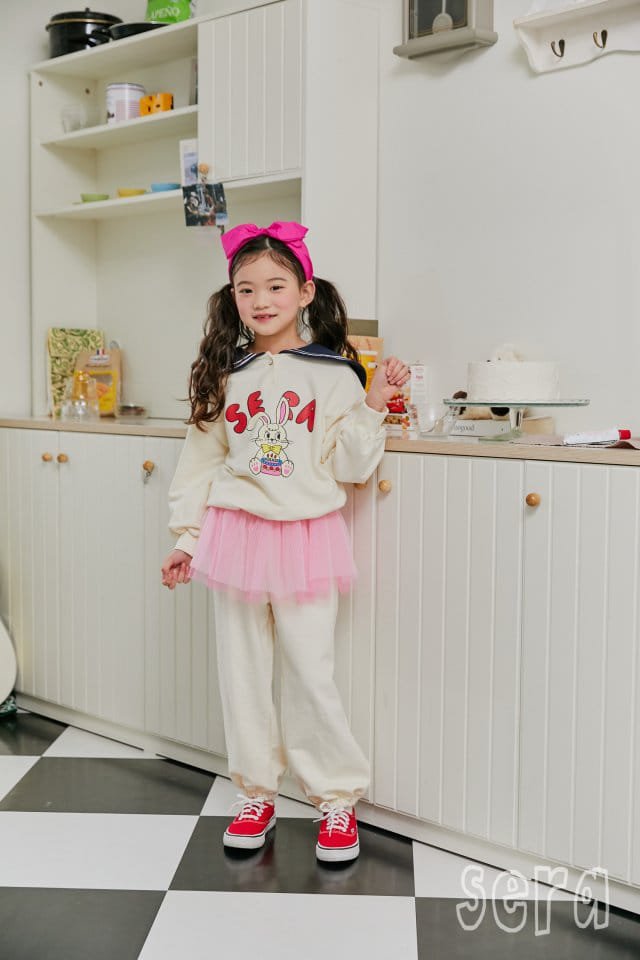 Sera - Korean Children Fashion - #childofig - Sailot Tape Sweatshirt - 2