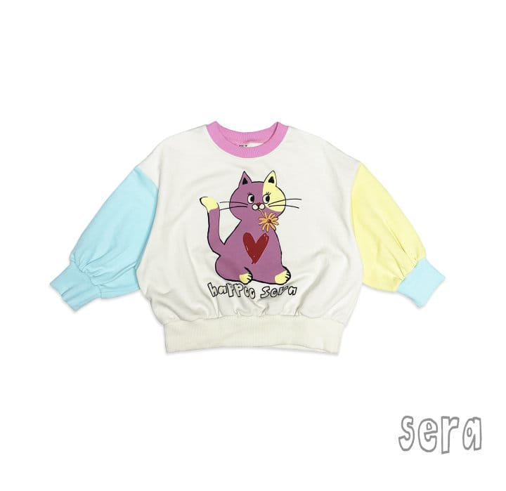 Sera - Korean Children Fashion - #childofig - Kitty Sweatshirt - 12