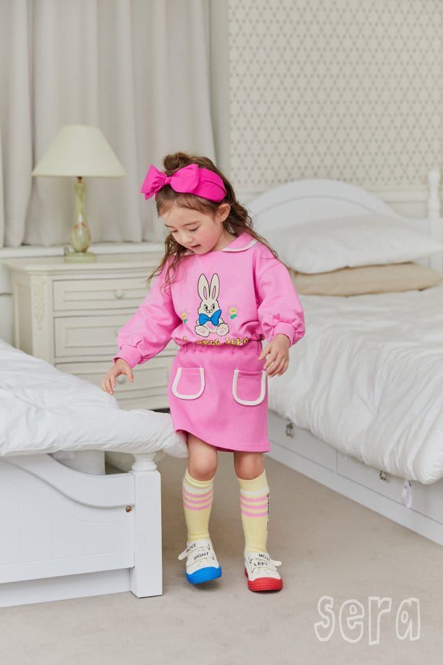 Sera - Korean Children Fashion - #childrensboutique - Rabbit Skirt Set