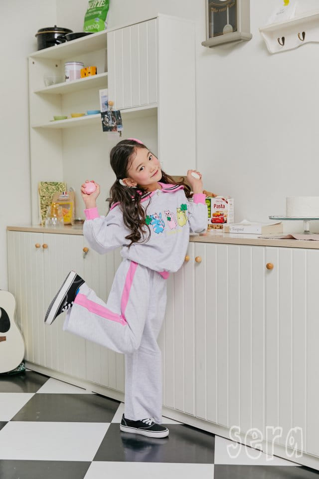 Sera - Korean Children Fashion - #discoveringself - Sailot Tape Sweatshirt - 6