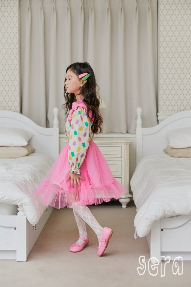 Sera - Korean Children Fashion - #discoveringself - Sailor Pink Sha Skirt