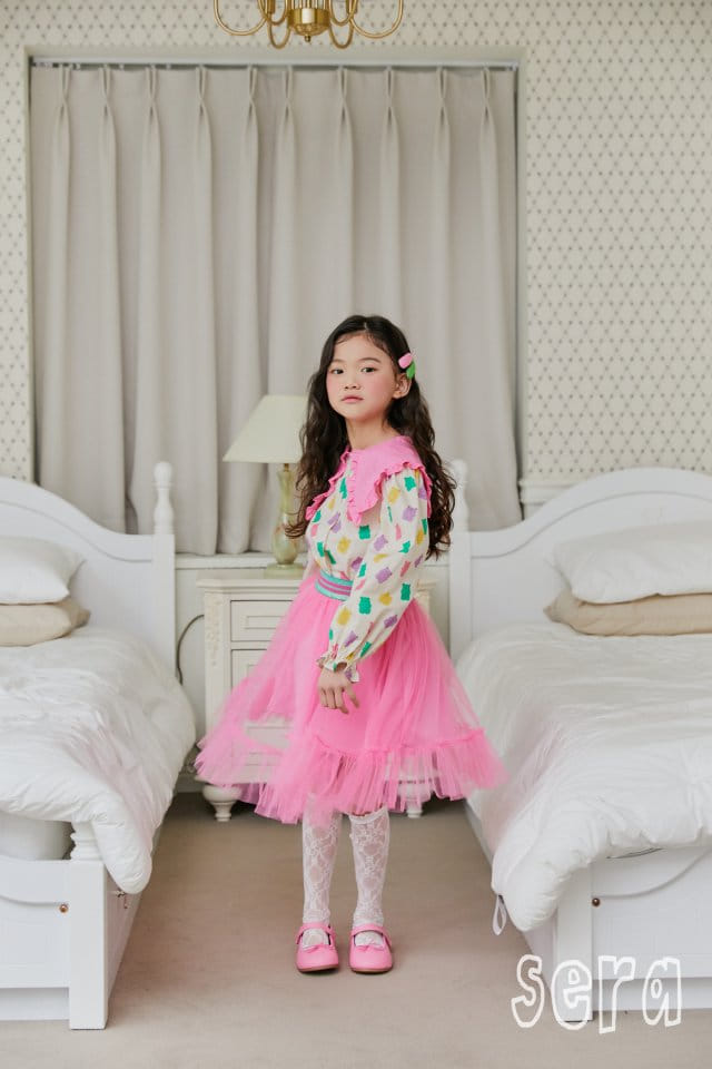Sera - Korean Children Fashion - #fashionkids - Bear Blouse