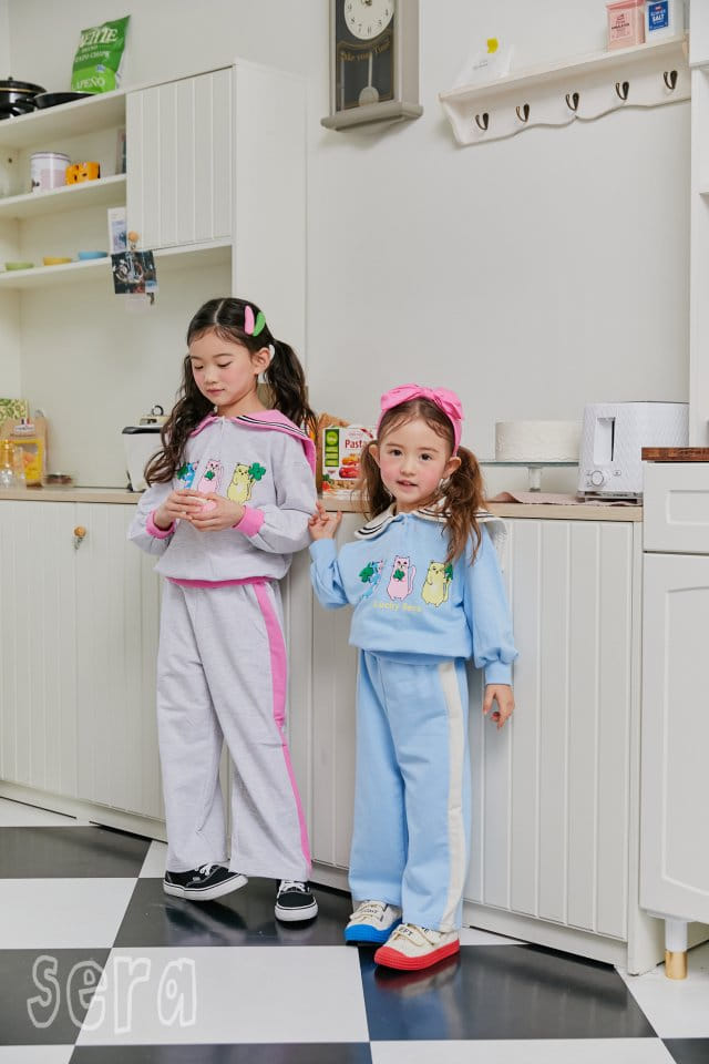 Sera - Korean Children Fashion - #fashionkids - Sailot Tape Sweatshirt - 7