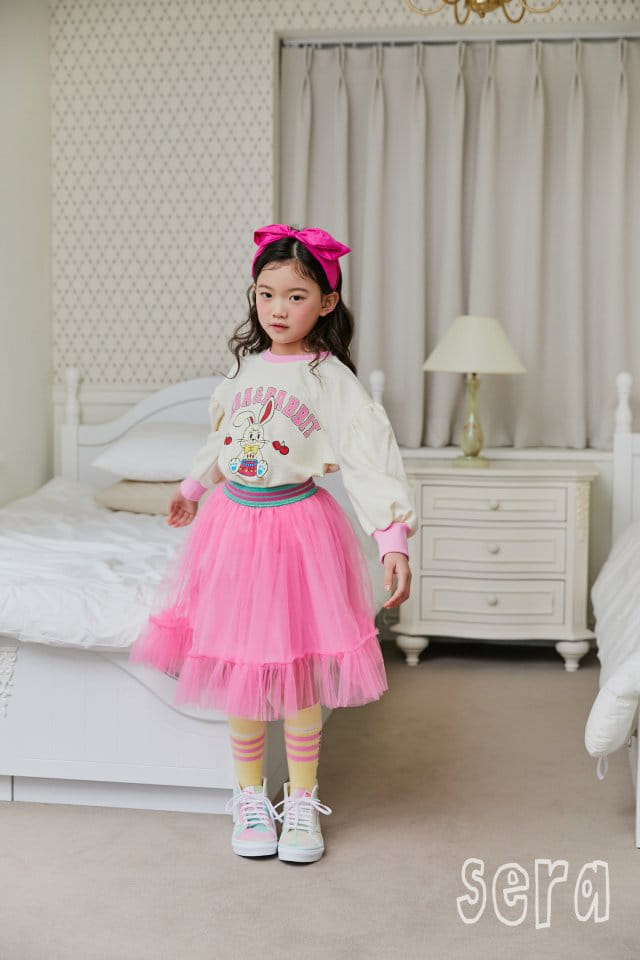 Sera - Korean Children Fashion - #fashionkids - Sailor Puff Rabbit Set - 4
