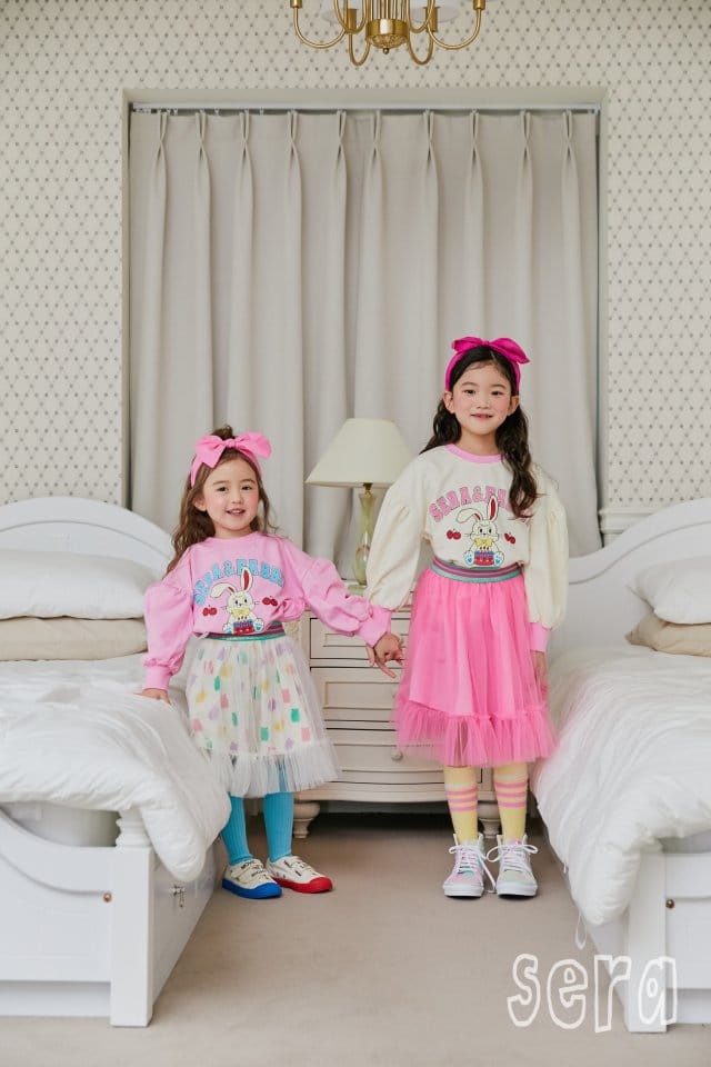 Sera - Korean Children Fashion - #kidsshorts - Sailor Pink Sha Skirt - 3