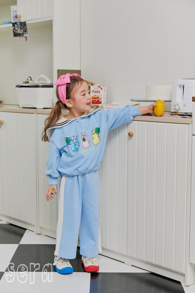 Sera - Korean Children Fashion - #kidsstore - Sailot Tape Sweatshirt - 9