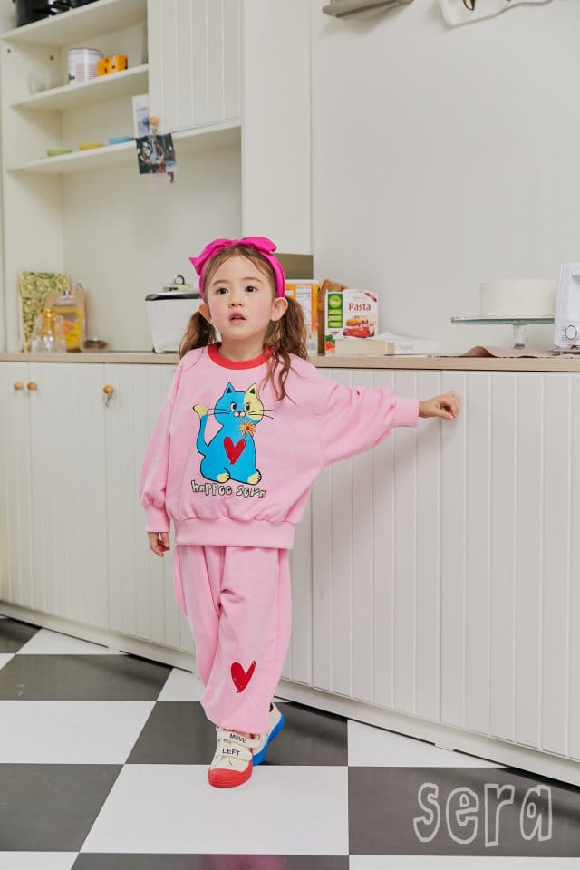 Sera - Korean Children Fashion - #kidsstore - Kitty Sweatshirt - 2