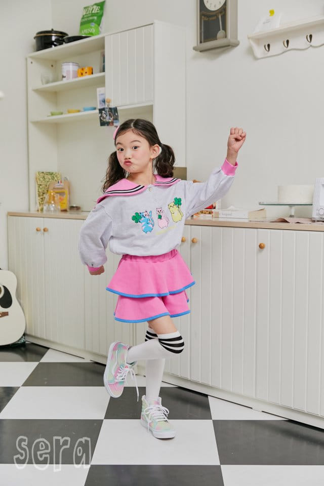 Sera - Korean Children Fashion - #kidzfashiontrend - Sailot Tape Sweatshirt - 10
