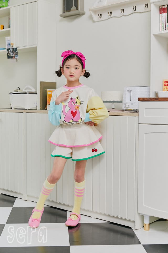 Sera - Korean Children Fashion - #kidzfashiontrend - Cancan Cherry Skirt Pants - 9